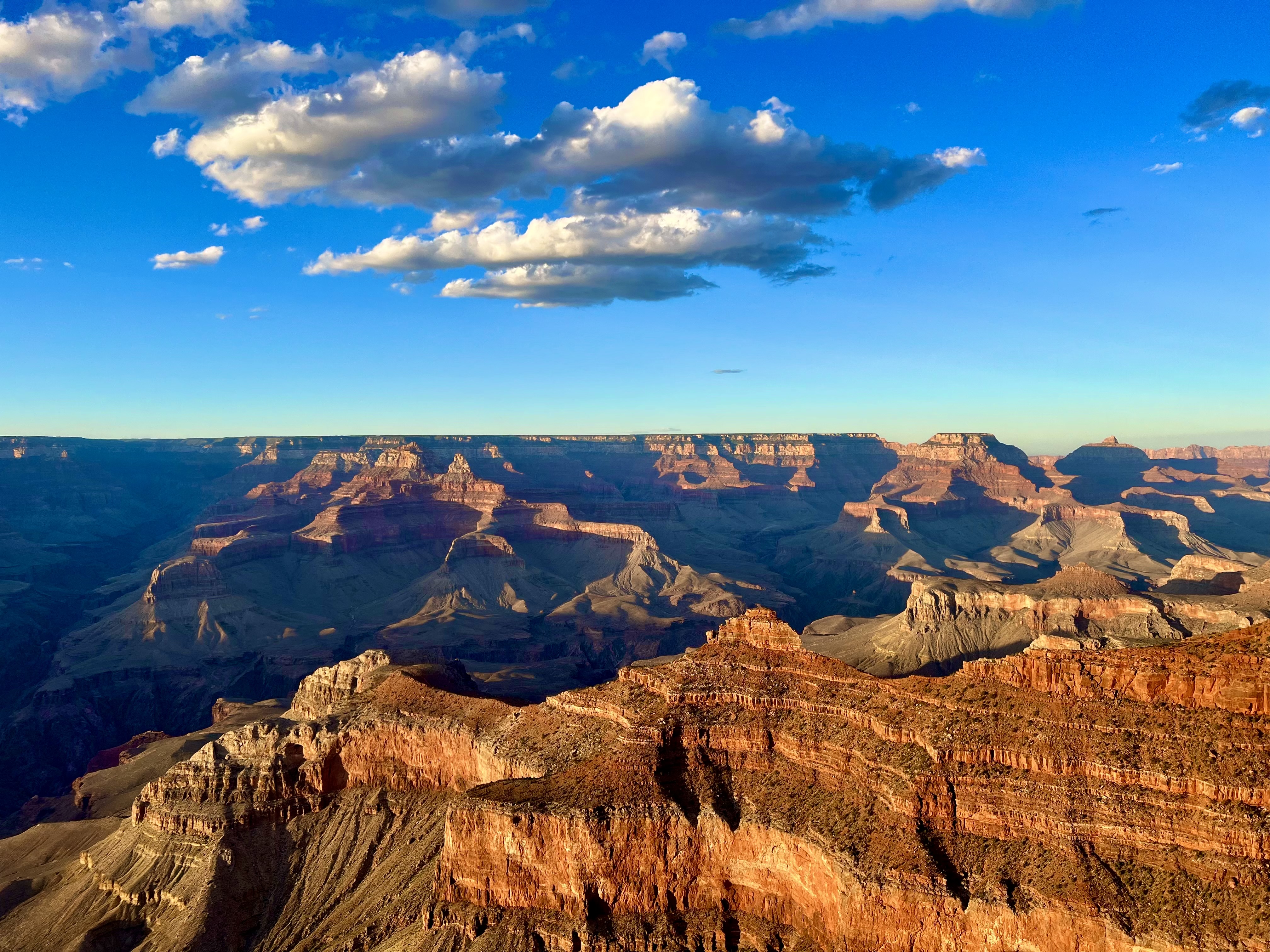 The aerial view of the grand canyon III in the picture